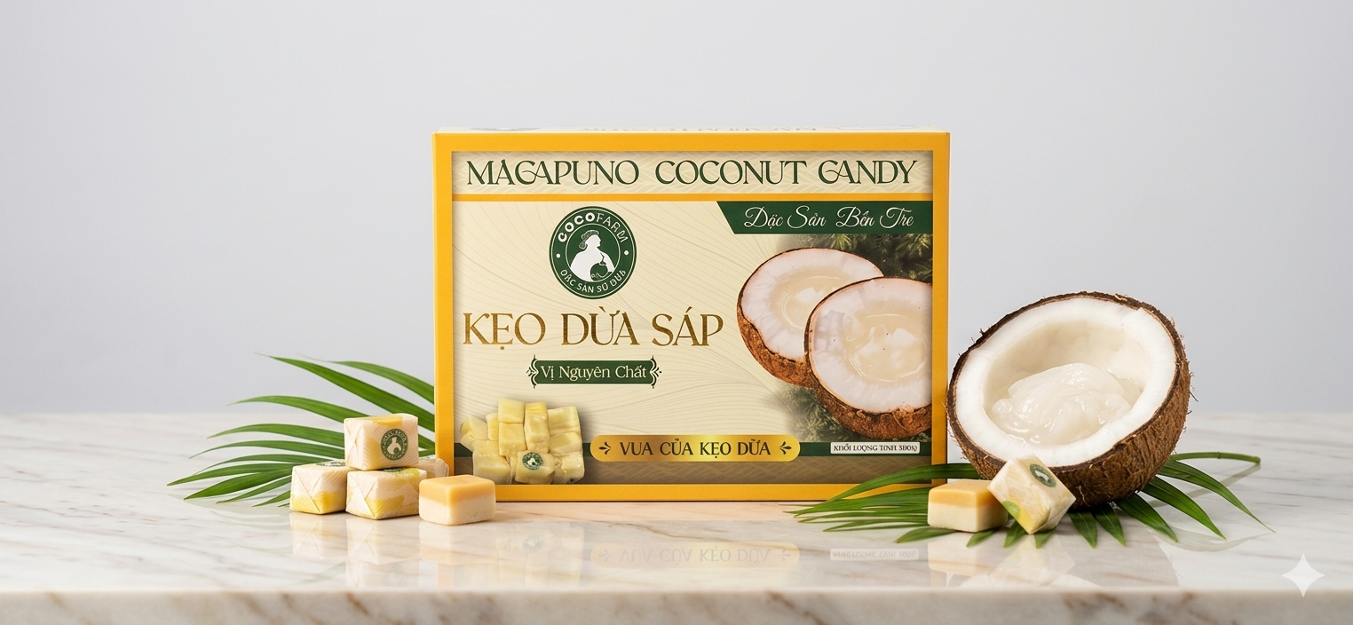 Magapuno Coconut candy - 500g