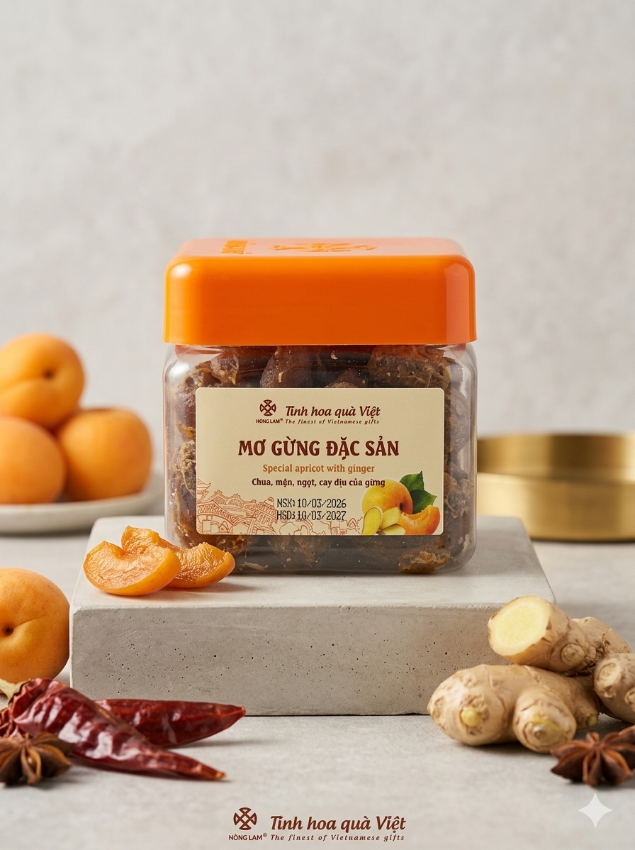Omai - Special Apricot With Ginger - 300g
